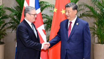Xi Jinping Meets with UK Prime Minister Keir Starmer