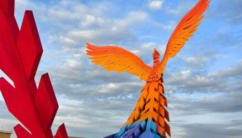 Film studio turns into art playground in Northwest China
