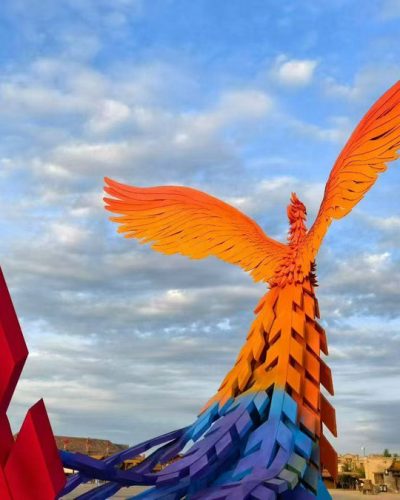 Film studio turns into art playground in Northwest China